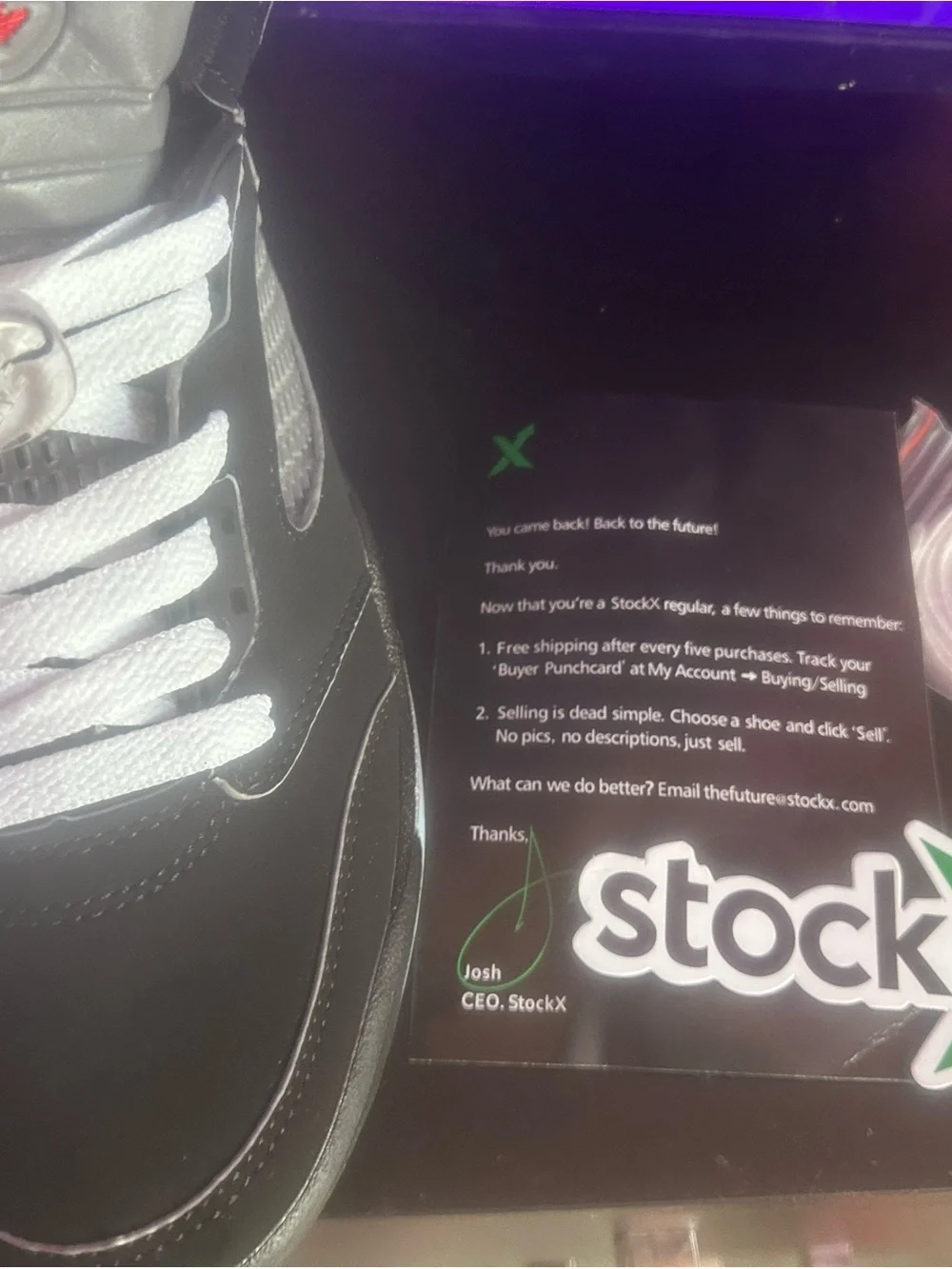 Kids Black and White Athletic Sneakers